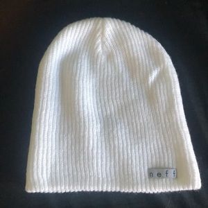 White neff hat